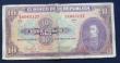 BANKNOTE COLOMBIA 10 PESOS ORO 1963 SERIE EE P389-