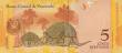 CU 2007 Venezuela 5-Bolivares Note - Armadillo