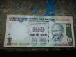 Indian 100 rupees UNC solid number 555555