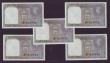1 rupee 1940 - 11 consecutive notes