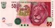CU 2005 South Africa 25-Rand Lion Note